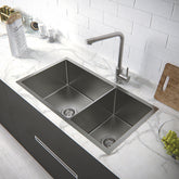 304 Stainless Steel 790*450*245 gauge Under Top mount Kitchen Sink